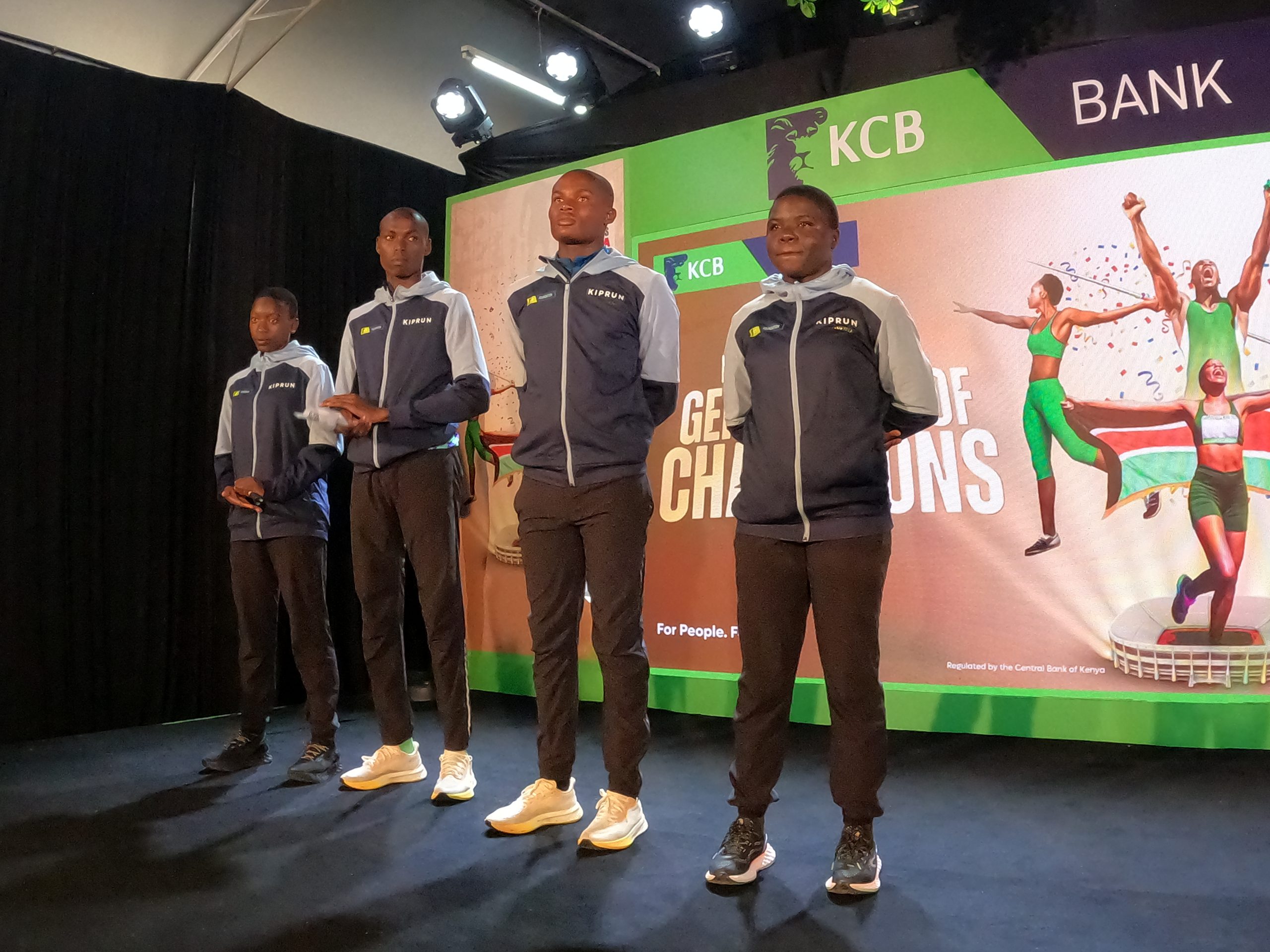 Launch of the AK–KCB partnership in support of the National Athletics Championships and Trials.