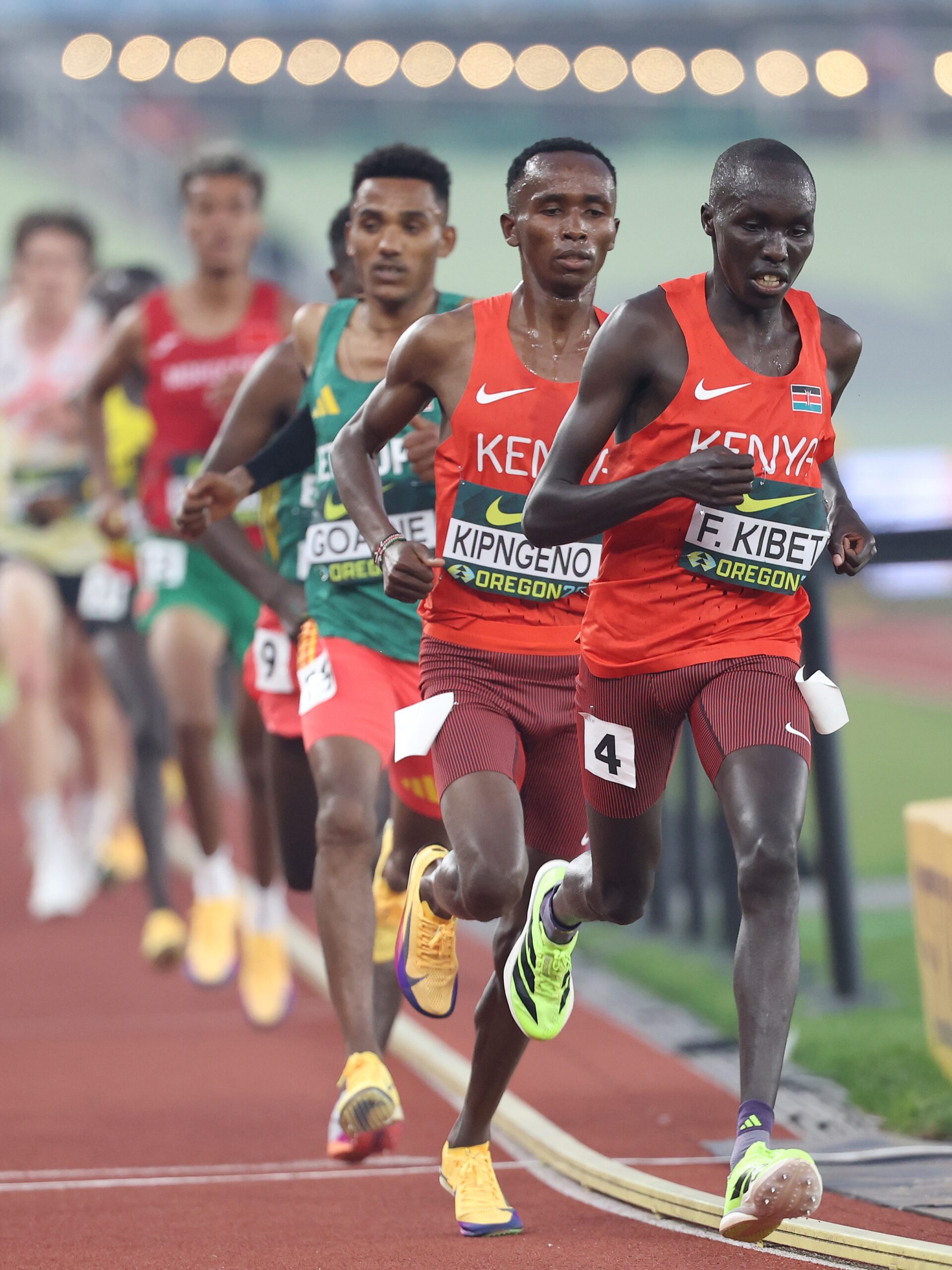 Frankline Kibet leads Kenya to World U20 5,000m one-two